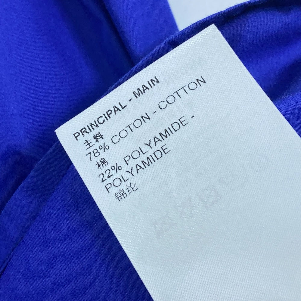 LOUIS VUITTON 2022SS LV Spread Short Sleeve Collared Logo Top Apparel RM222M Men's Cotton Short Sleeve Shirt Blue