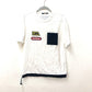 LOUIS VUITTON 1ABJ28 Hybrid Cotton T-Shirt Apparel Tops RM232 Short Sleeve Cotton T-Shirt Men's White