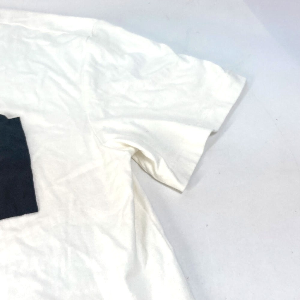 LOUIS VUITTON 1ABJ28 Hybrid Cotton T-Shirt Apparel Tops RM232 Short Sleeve Cotton T-Shirt Men's White