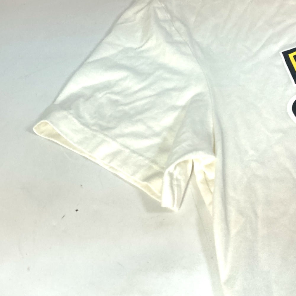LOUIS VUITTON 1ABJ28 Hybrid Cotton T-Shirt Apparel Tops RM232 Short Sleeve Cotton T-Shirt Men's White