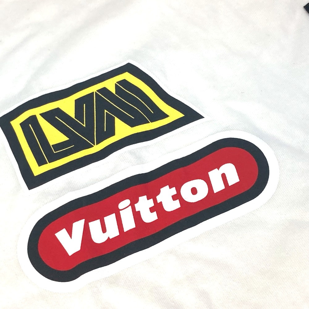 LOUIS VUITTON 1ABJ28 Hybrid Cotton T-Shirt Apparel Tops RM232 Short Sleeve Cotton T-Shirt Men's White