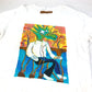 LOUIS VUITTON LVメン LVフレンド インサイドアウト ラベル Tシャツ アパレル トップス 半袖Ｔシャツ コットン メンズ ホワイト