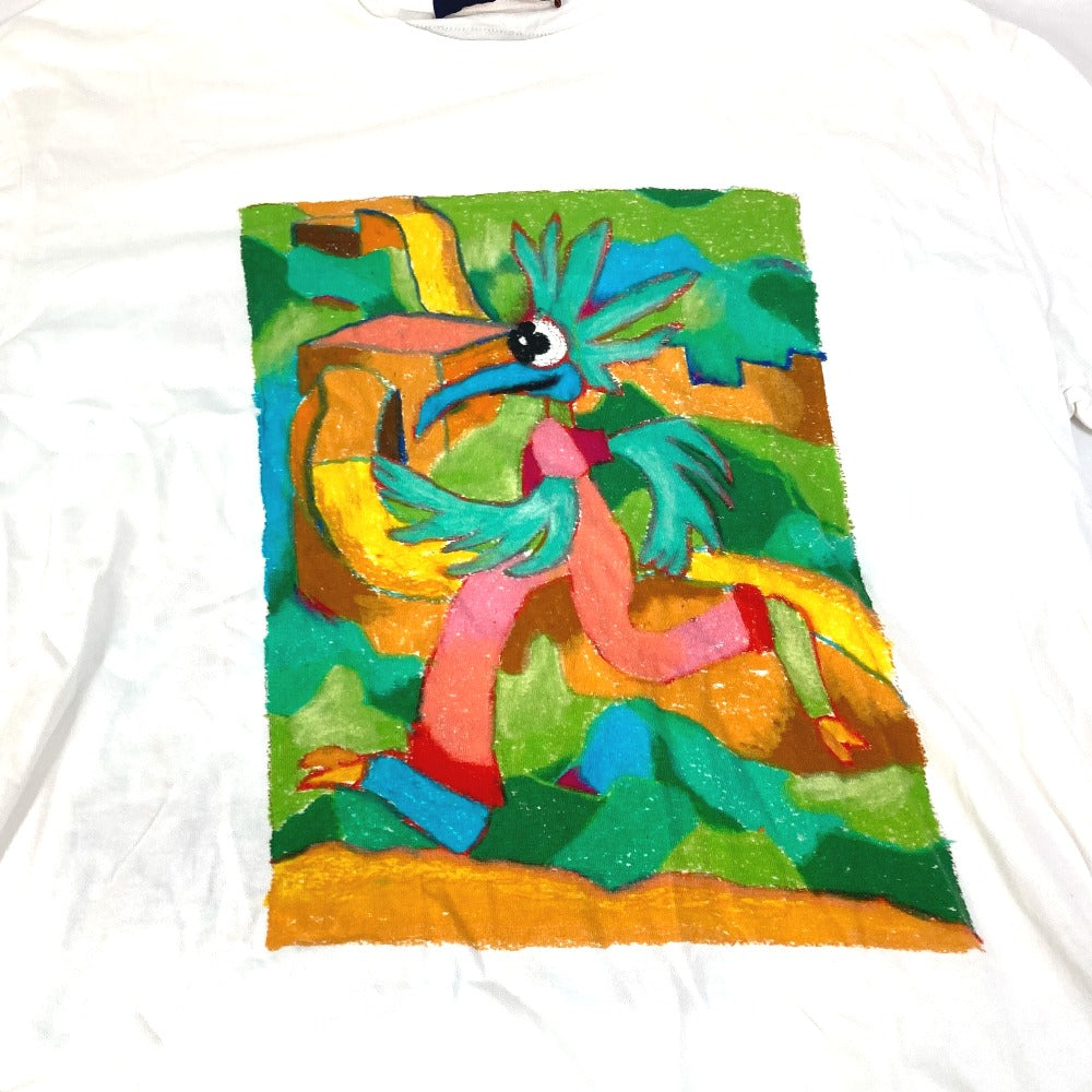 LOUIS VUITTON LVメン LVフレンド インサイドアウト ラベル Tシャツ アパレル トップス 半袖Ｔシャツ コットン メンズ ホワイト