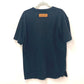 LOUIS VUITTON LV Spread Embroidery Apparel Top RW222M Men's Short Sleeve Cotton T-Shirt in Black