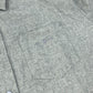 LOUIS VUITTON Men's Gray Collared Flannel Shirt with Buttons, Long Sleeve, Cotton, RM182M