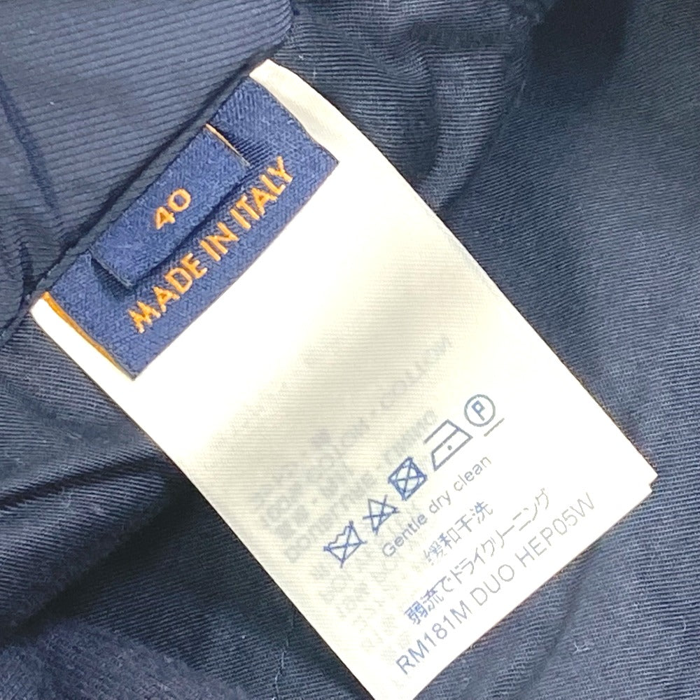 LOUIS VUITTON Men's Navy Cotton Trekking Pants RM181M