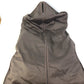 LOUIS VUITTON Women's Brown Knit Fur Zip-Up Cape Poncho