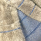 LOUIS VUITTON Women's Brown Knit Fur Zip-Up Cape Poncho
