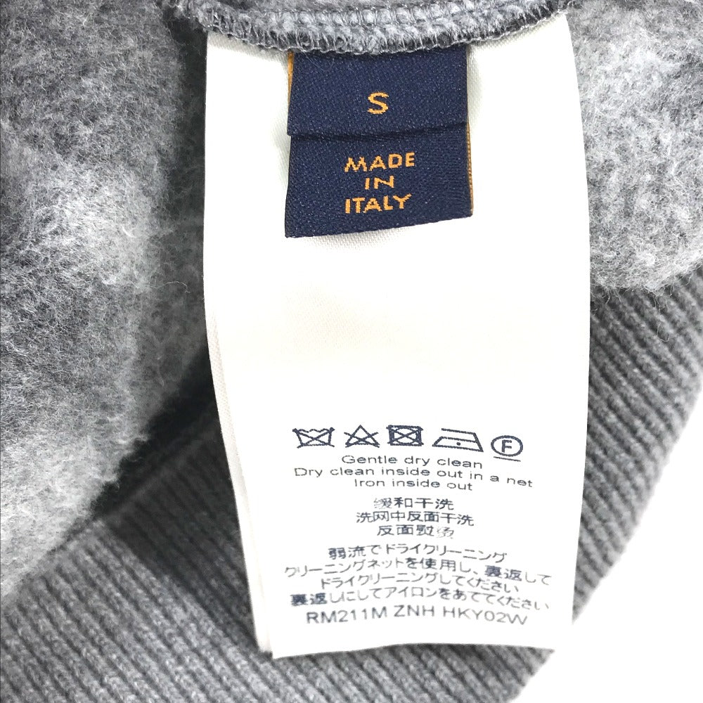 LOUIS VUITTON NBA ジャカード スウェット ニット トップス アパレル 長袖 RM211M セーター コットン メンズ グレー - brandshop-reference