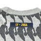 LOUIS VUITTON NBA ジャカード スウェット ニット トップス アパレル 長袖 RM211M セーター コットン メンズ グレー - brandshop-reference