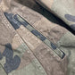 LOUIS VUITTON 1A3FE5 SUPREME Camouflage Denim Trucker Short Jacket, Long Sleeve, Men's Green Cotton Jacket, Supreme Collaboration