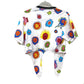 LOUIS VUITTON LV×YK 草間彌生 フェイスプリントセルフタイTシャツ アパレル トップス 半袖 RW232J 半袖Ｔシャツ コットン レディース マルチカラー