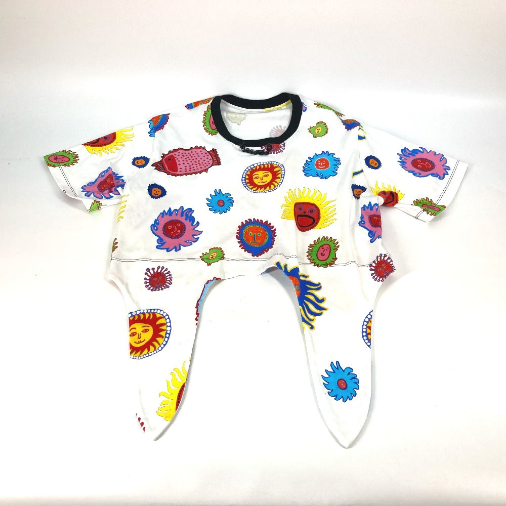LOUIS VUITTON LV×YK 草間彌生 フェイスプリントセルフタイTシャツ アパレル トップス 半袖 RW232J 半袖Ｔシャツ コットン レディース マルチカラー