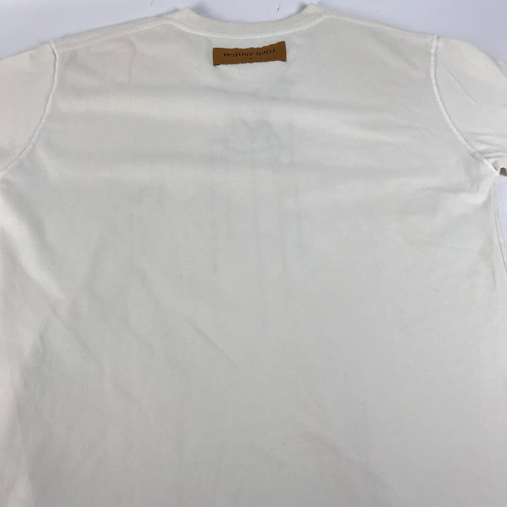 LOUIS VUITTON ロゴ アパレル トップス 半袖 RM201 半袖Ｔシャツ コットン メンズ ホワイト