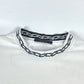 LOUIS VUITTON チェーン デザイン アパレル トップス RM201 半袖Ｔシャツ コットン レディース ホワイト