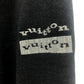 LOUIS VUITTON RM231M ズボン ボトムス ロゴワッペン ニット スウェット パンツ アパレル パンツ ウール メンズ ブラック
