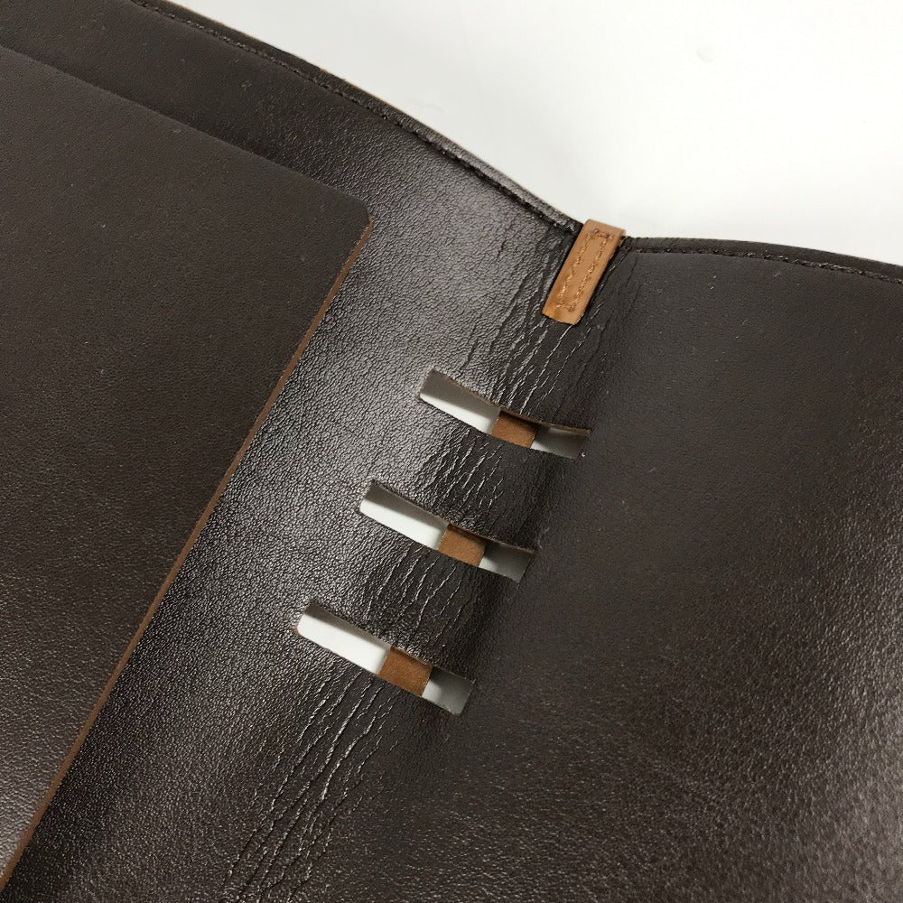 LOUIS VUITTON モノグラムヴェルニ ブックカバー アルバムカバー ステーショナリー ケース ノートカバー モノグラムヴェルニ レディース ブロンズ ブラウン