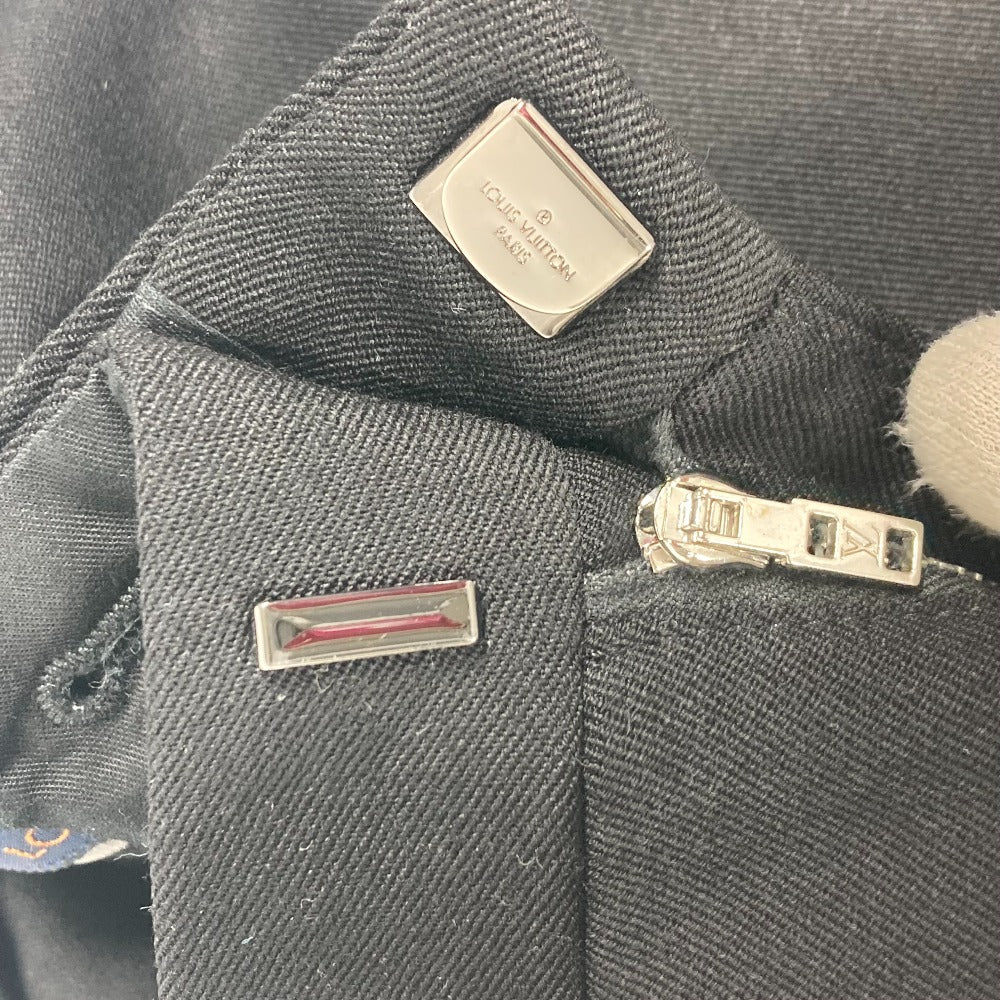 LOUIS VUITTON ロゴ ロングパンツ アパレル ズボン ボトムス RM212 パンツ ウール メンズ ブラック - brandshop-reference