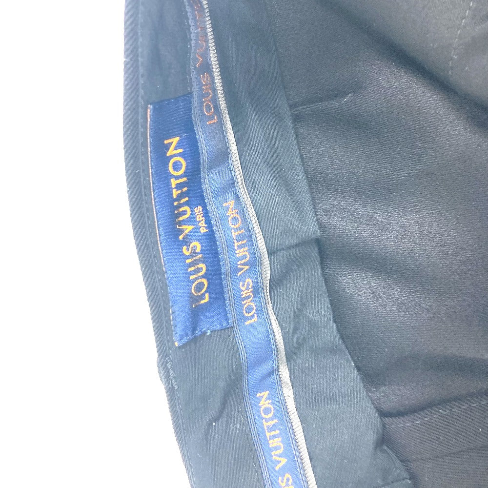LOUIS VUITTON ロゴ ロングパンツ アパレル ズボン ボトムス RM212 パンツ ウール メンズ ブラック - brandshop-reference