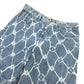 LOUIS VUITTON 1AFQFD モノグラムプリント デニムショーツ アパレル ハーフパンツ ボトムス ズボン 24SS デニムパンツ デニム メンズ ブルー