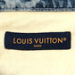 LOUIS VUITTON 1AFQFD モノグラムプリント デニムショーツ アパレル ハーフパンツ ボトムス ズボン 24SS デニムパンツ デニム メンズ ブルー