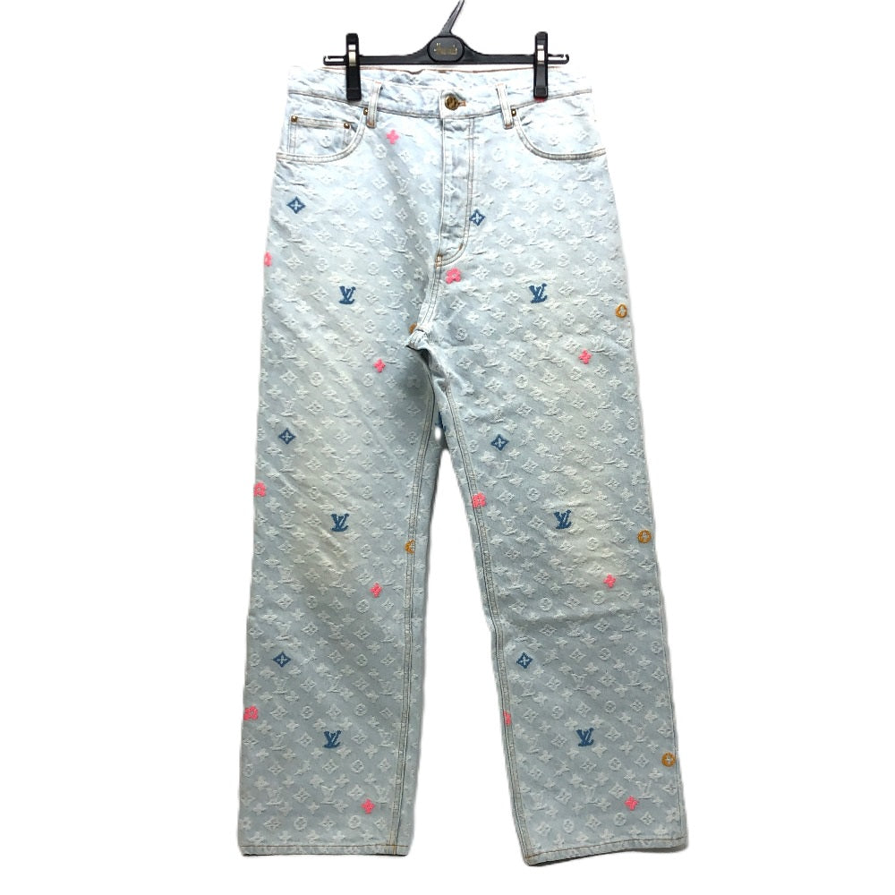 LOUIS VUITTON 1AFRXR Tyler the Creator x Louis Vuitton Monogram Denim pants Denim blue Used
