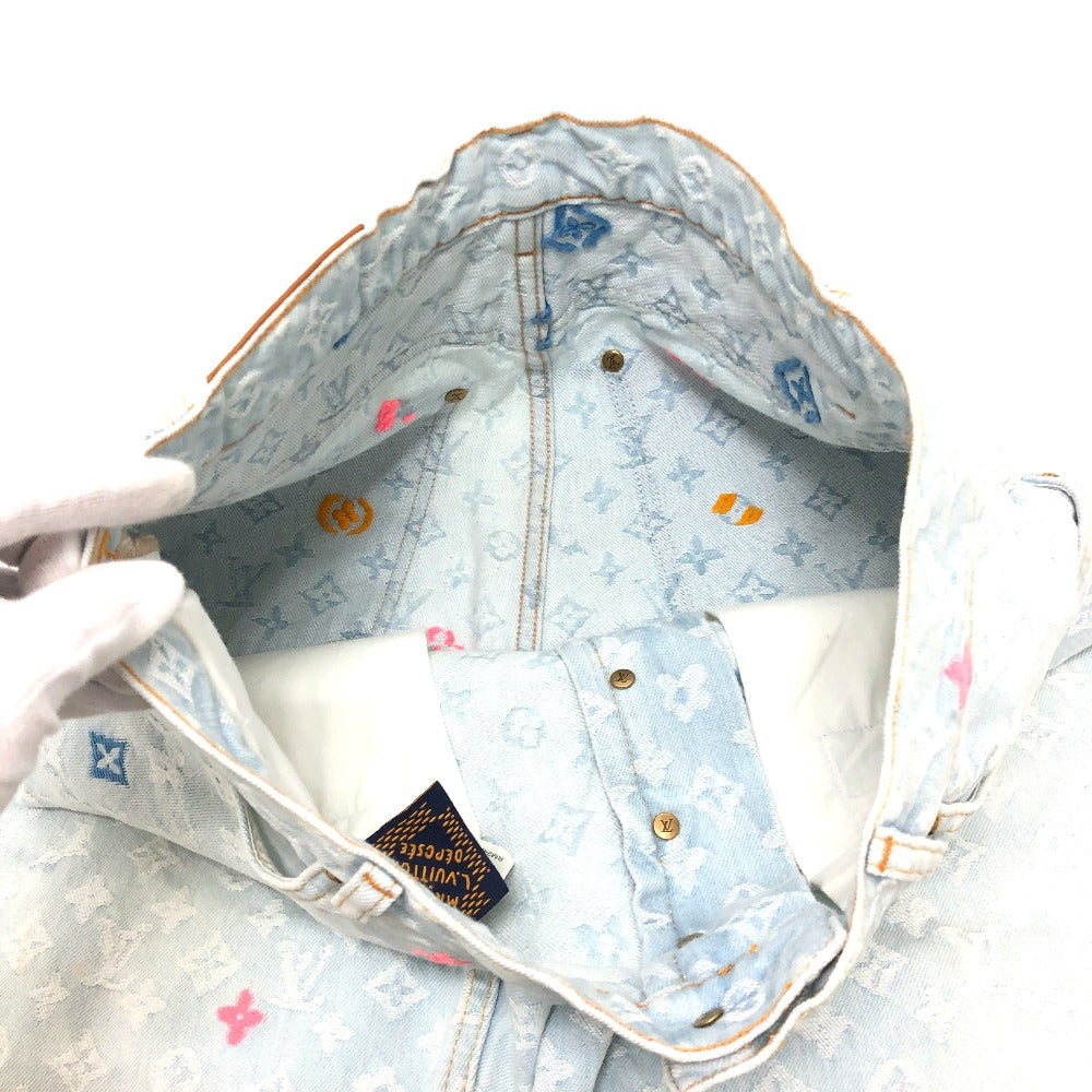 LOUIS VUITTON 1AFRXR Tyler the Creator x Louis Vuitton Monogram Denim pants Denim blue Used