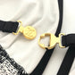 LOUIS VUITTON ダミエ ビキニ スイムウエア スィムウェア 上下セット 水着 ポリアミド レディース ブラック