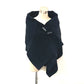 LOUIS VUITTON Apparel Outerwear Poncho Cashmere Women's Black