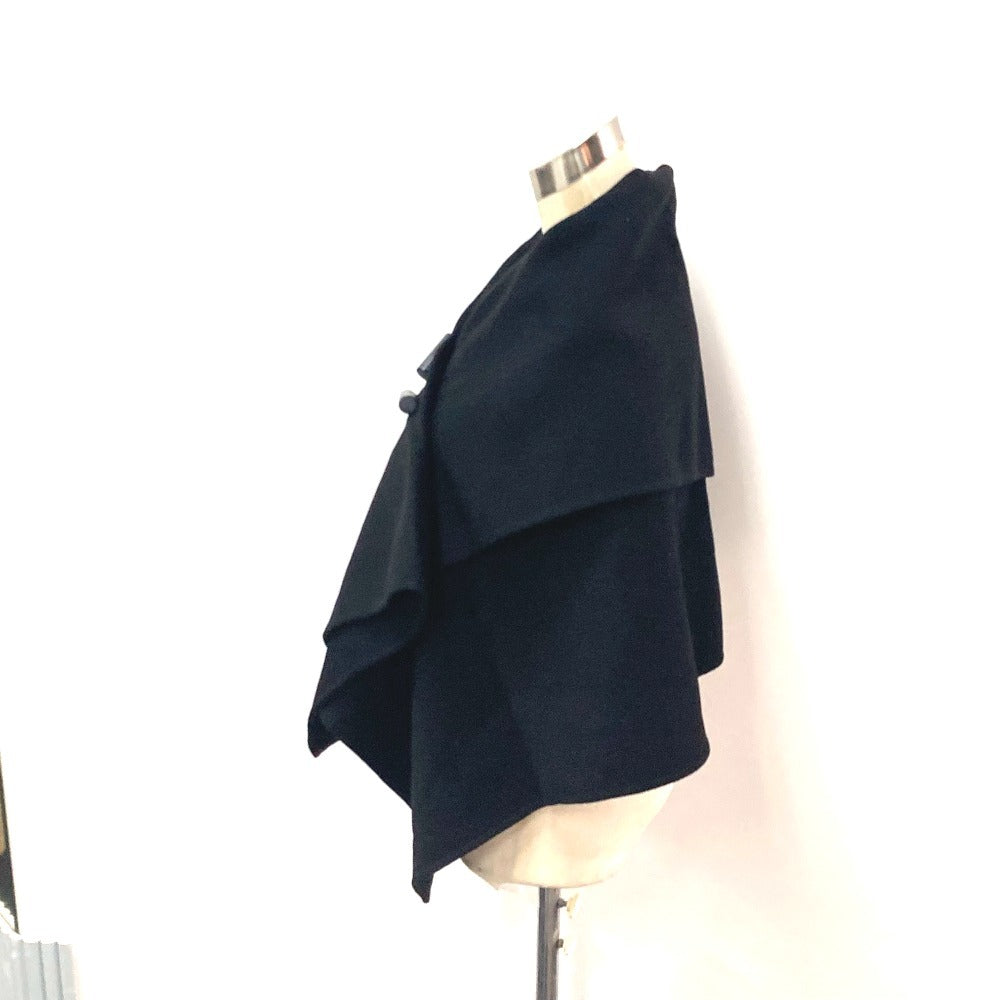 LOUIS VUITTON Apparel Outerwear Poncho Cashmere Women's Black