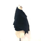 LOUIS VUITTON Apparel Outerwear Poncho Cashmere Women's Black