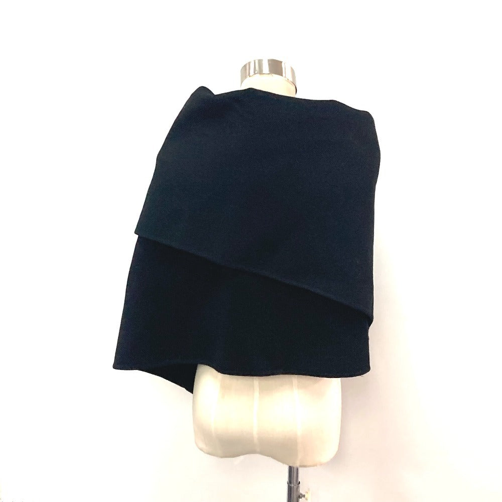 LOUIS VUITTON Apparel Outerwear Poncho Cashmere Women's Black