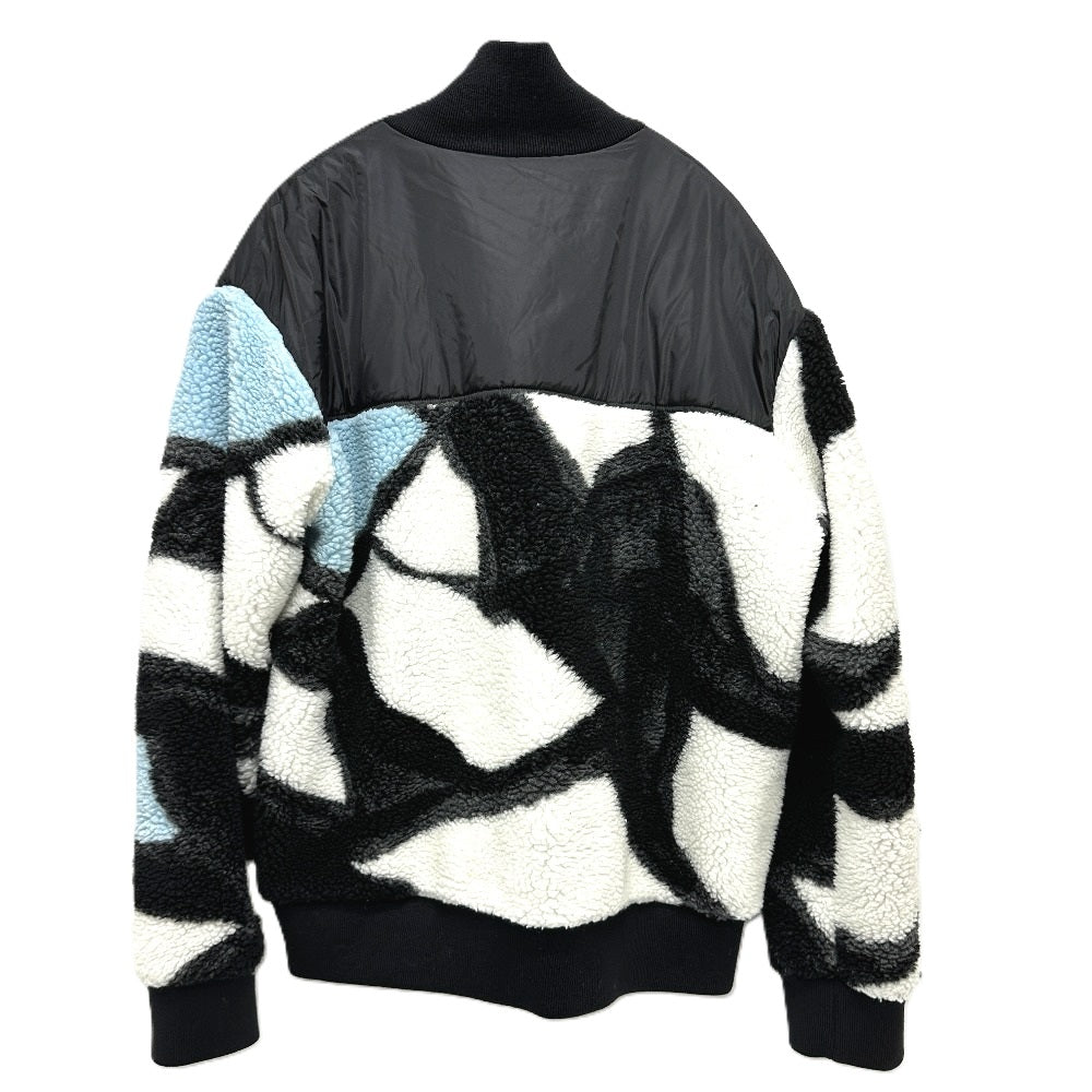 LOUIS VUITTON RM241M DFG HQY18W 24SS LVロゴフリース ナイロン切替 アパレル ブルゾン ポリエステル メンズ マルチカラー