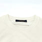 LOUIS VUITTON RM232M NPG HPY35W Logo Embroidered Apparel Beaded Logo Crew Neck Short Sleeve T-Shirt Cotton Women's White