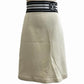 LOUIS VUITTON RW222J G72 FNSK10 22SS LVストライプ ペンシルスカート アパレル スカート ナイロン製 レディース ベージュ