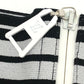 LOUIS VUITTON RW222J G72 FNSK10 22SS LVストライプ ペンシルスカート アパレル スカート ナイロン製 レディース ベージュ