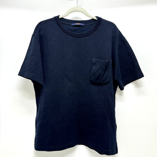 LOUIS VUITTON RM211Q TCL HIY49W 2021年春夏 シグネチャー 3Dポケット モノグラム 半袖 トップス アパレル Tシャツ 半袖Ｔシャツ コットン メンズ ネイビー
