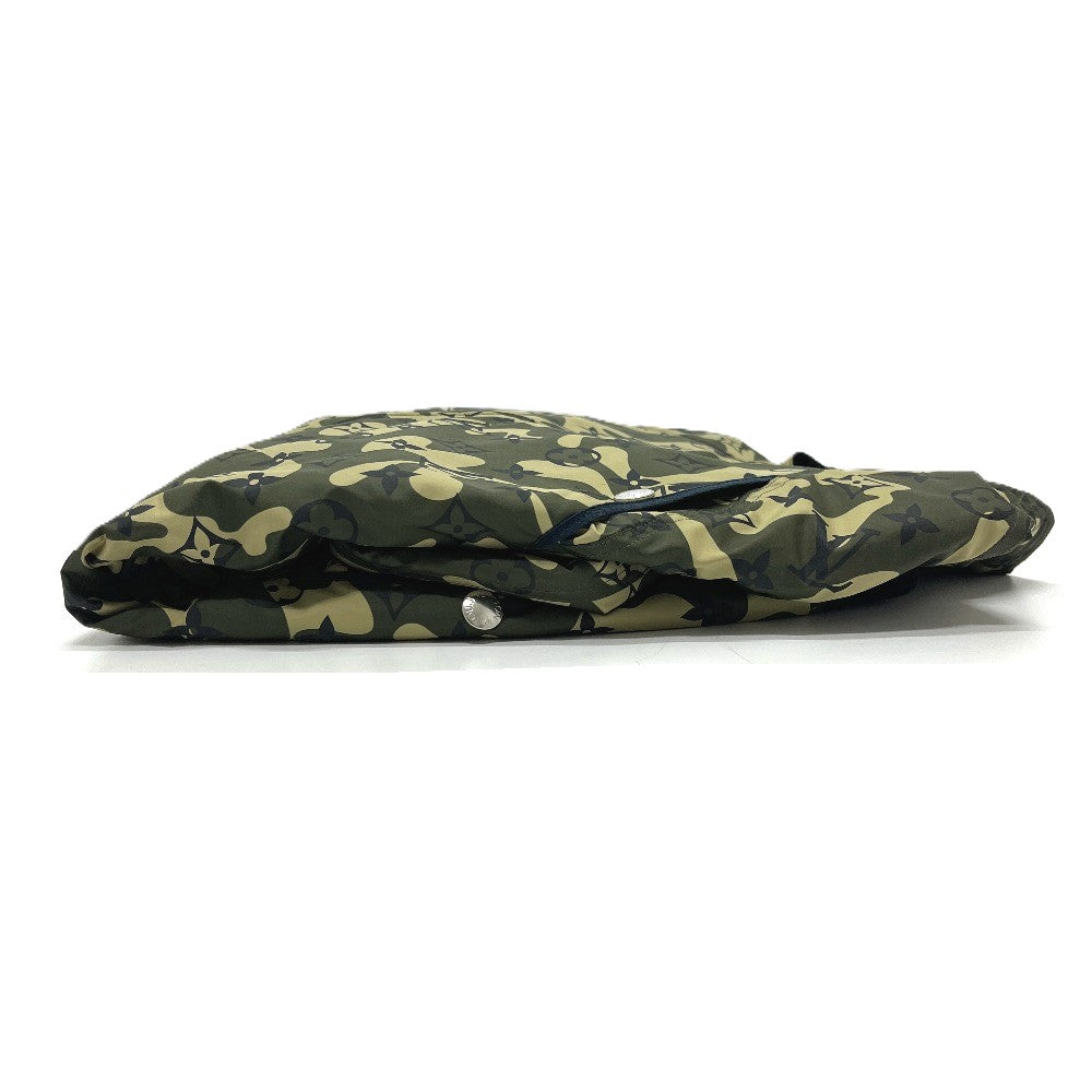 LOUIS VUITTON RM082M Louis Vuitton x Takashi Murakami Monogram Camouflage Apparel Reversible Blouson Jumper Outer Jacket Nylon Men's Khaki