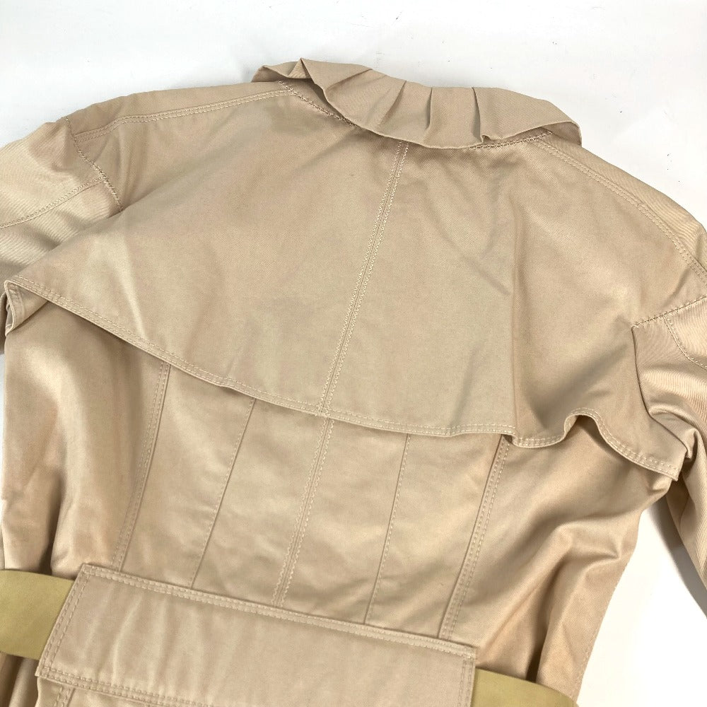 LOUIS VUITTON Women's Long Coat with Belt, Beige