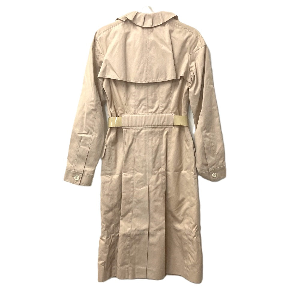 LOUIS VUITTON Women's Long Coat with Belt, Beige