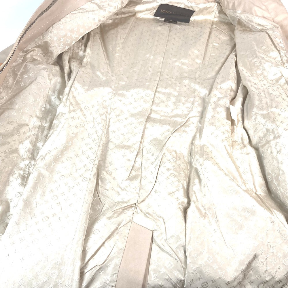 LOUIS VUITTON Women's Long Coat with Belt, Beige