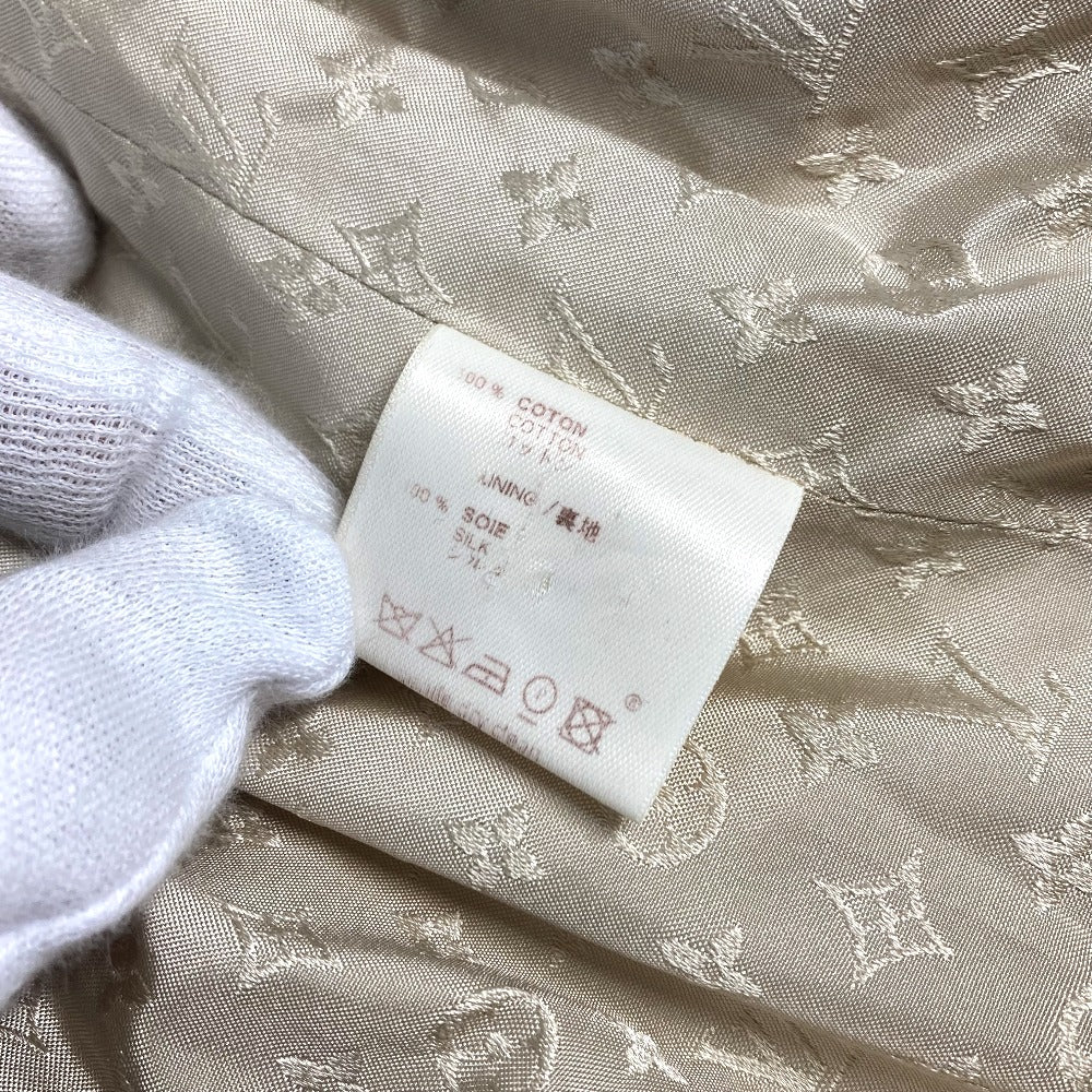 LOUIS VUITTON Women's Long Coat with Belt, Beige