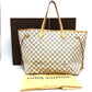 LOUIS VUITTON N51108 ネヴァーフル GM トートバッグ バッグ カバン ハンドバック トートバッグ ダミエアズールキャンバス レディース アズール ホワイト