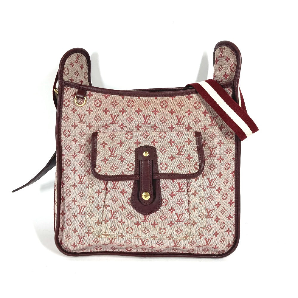 LOUIS VUITTON M92321 モノグラムミニ ブザス マリーケイト 斜め掛け カバン ショルダーバッグ モノグラムミニキャンバス レディース スリーズ レッド
