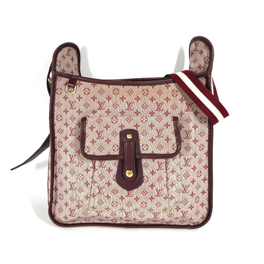 LOUIS VUITTON M92321 モノグラムミニ ブザス マリーケイト 斜め掛け カバン ショルダーバッグ モノグラムミニキャンバス レディース スリーズ レッド