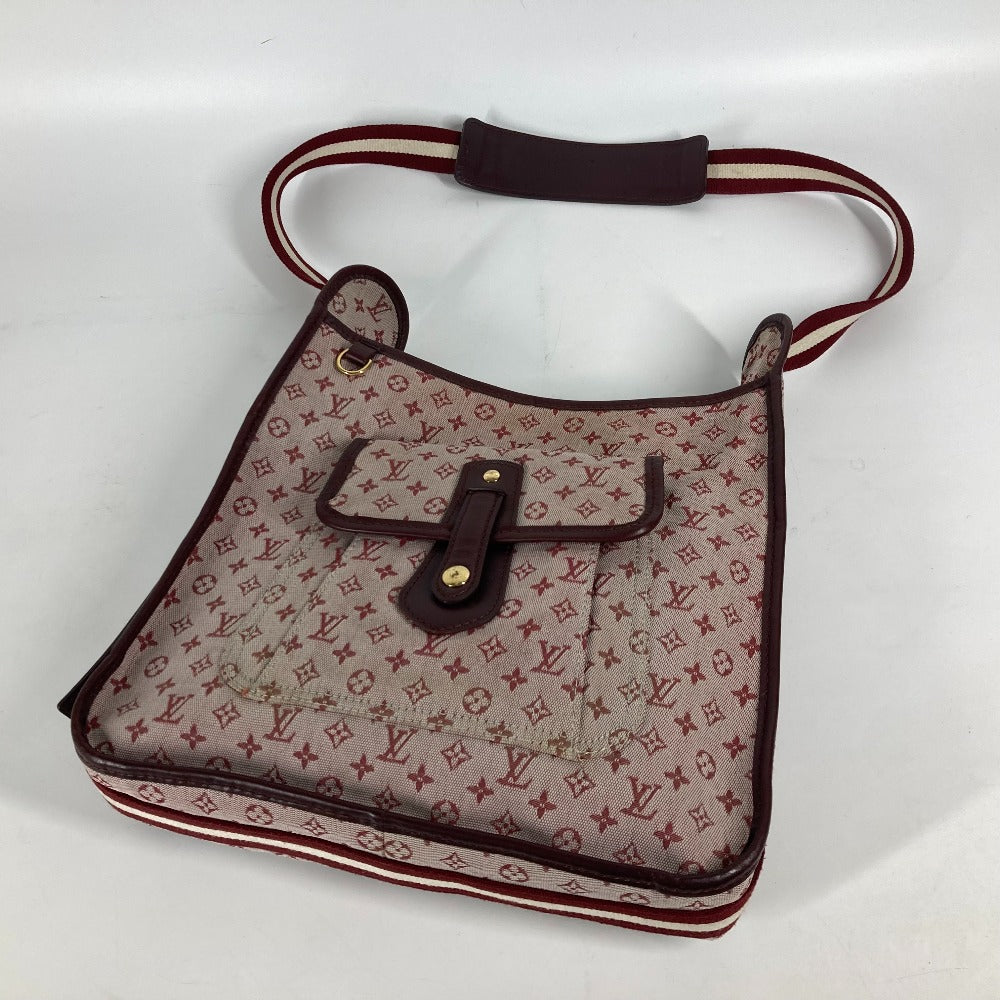 LOUIS VUITTON M92321 モノグラムミニ ブザス マリーケイト 斜め掛け カバン ショルダーバッグ モノグラムミニキャンバス レディース スリーズ レッド