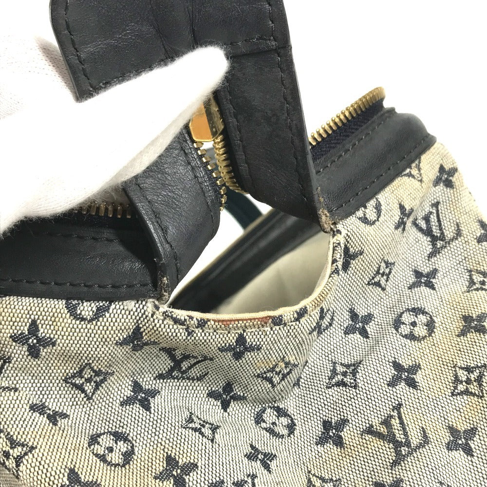 LOUIS VUITTON M92211 Monogram mini Josephine GM Josephine GM Bag Mini Duffle Bag Shoulder Bag Hand Bag Monogram Mini Canvas Navy Used