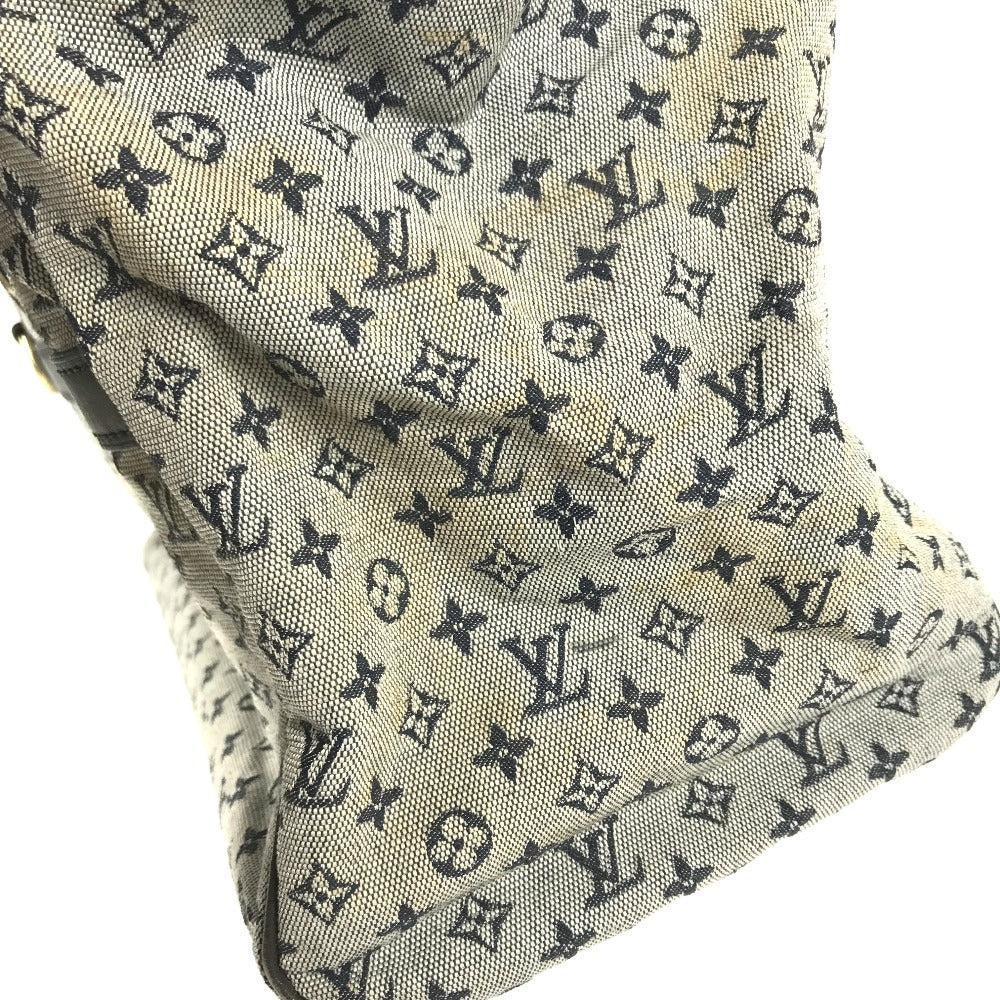 LOUIS VUITTON M92211 Monogram mini Josephine GM Josephine GM Bag Mini Duffle Bag Shoulder Bag Hand Bag Monogram Mini Canvas Navy Used