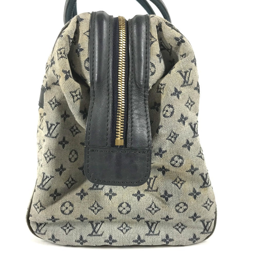 LOUIS VUITTON M92211 Monogram mini Josephine GM Josephine GM Bag Mini Duffle Bag Shoulder Bag Hand Bag Monogram Mini Canvas Navy Used