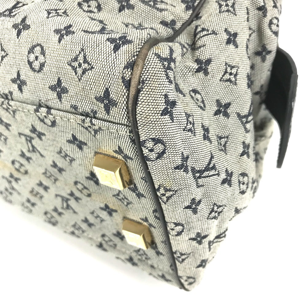 LOUIS VUITTON M92211 Monogram mini Josephine GM Josephine GM Bag Mini Duffle Bag Shoulder Bag Hand Bag Monogram Mini Canvas Navy Used
